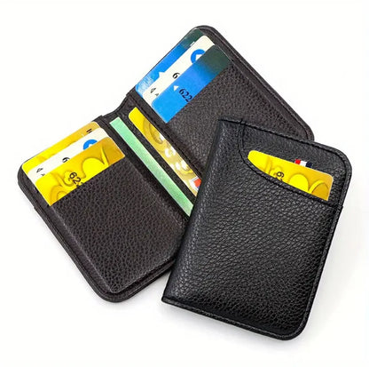 Sale Slim Minimalist Faux Leather Wallet