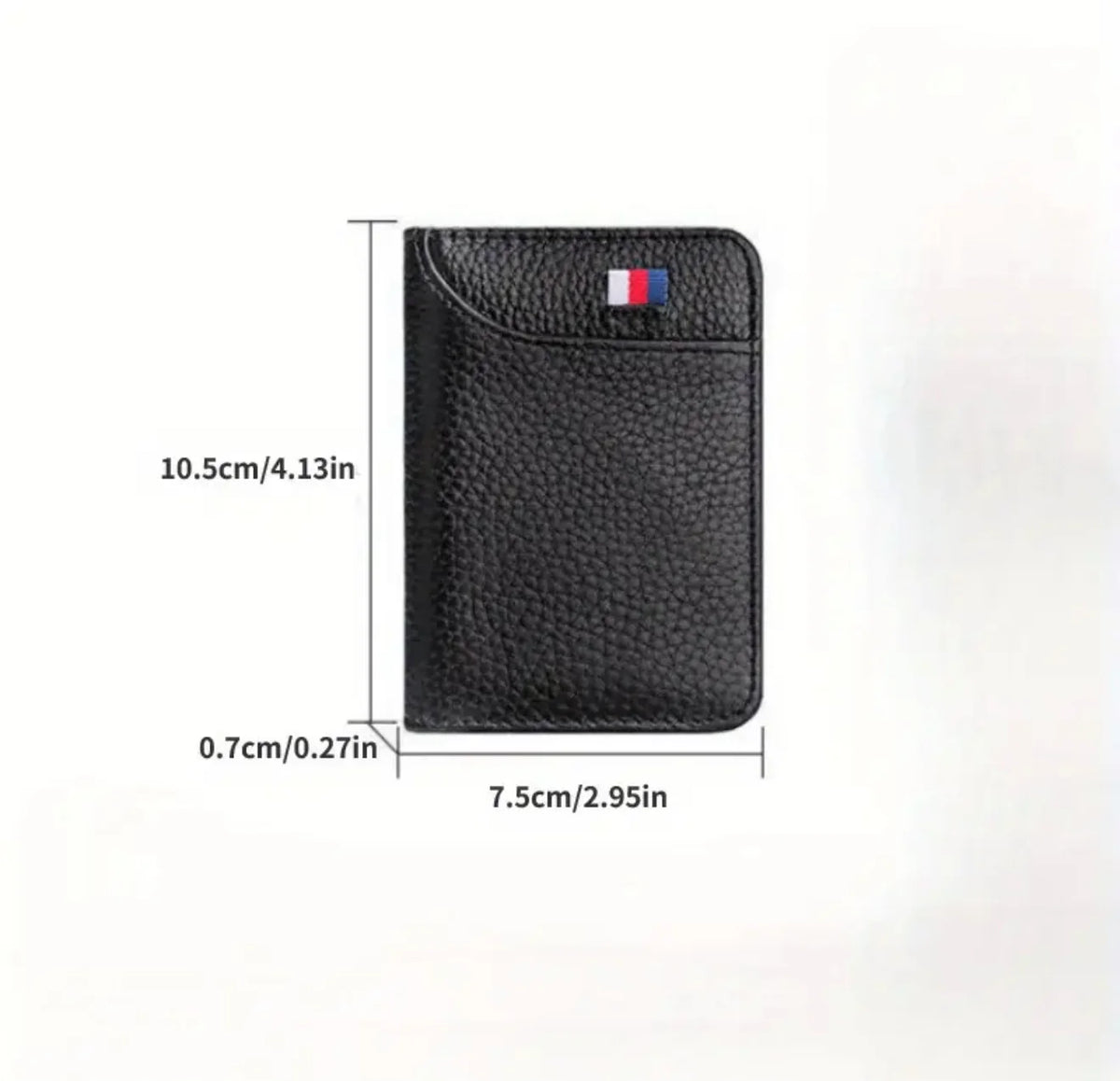 Sale Slim Minimalist Faux Leather Wallet