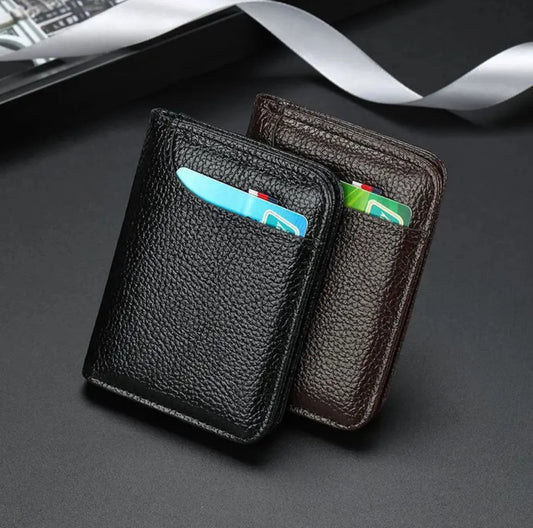 Sale Slim Minimalist Faux Leather Wallet