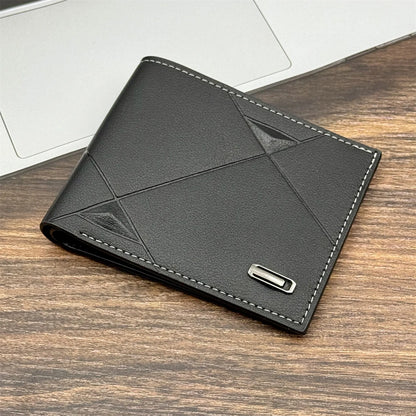 British Retro Slimfold leather wallet