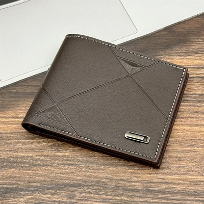 British Retro Slimfold leather wallet