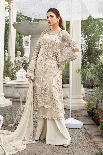 Formal Collection - Maria B - Unstitched - Chiffon