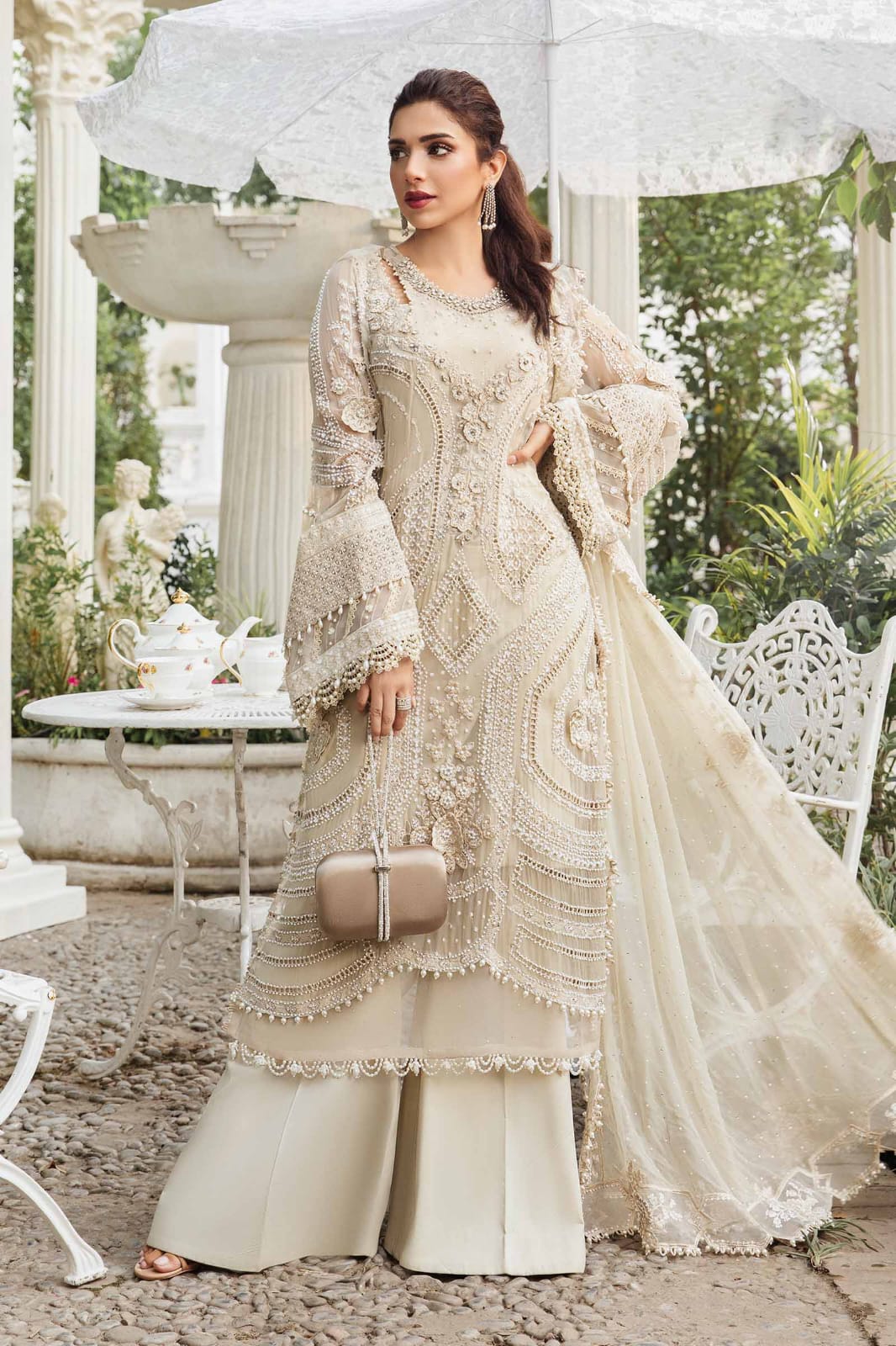 Formal Collection - Maria B - Unstitched - Chiffon