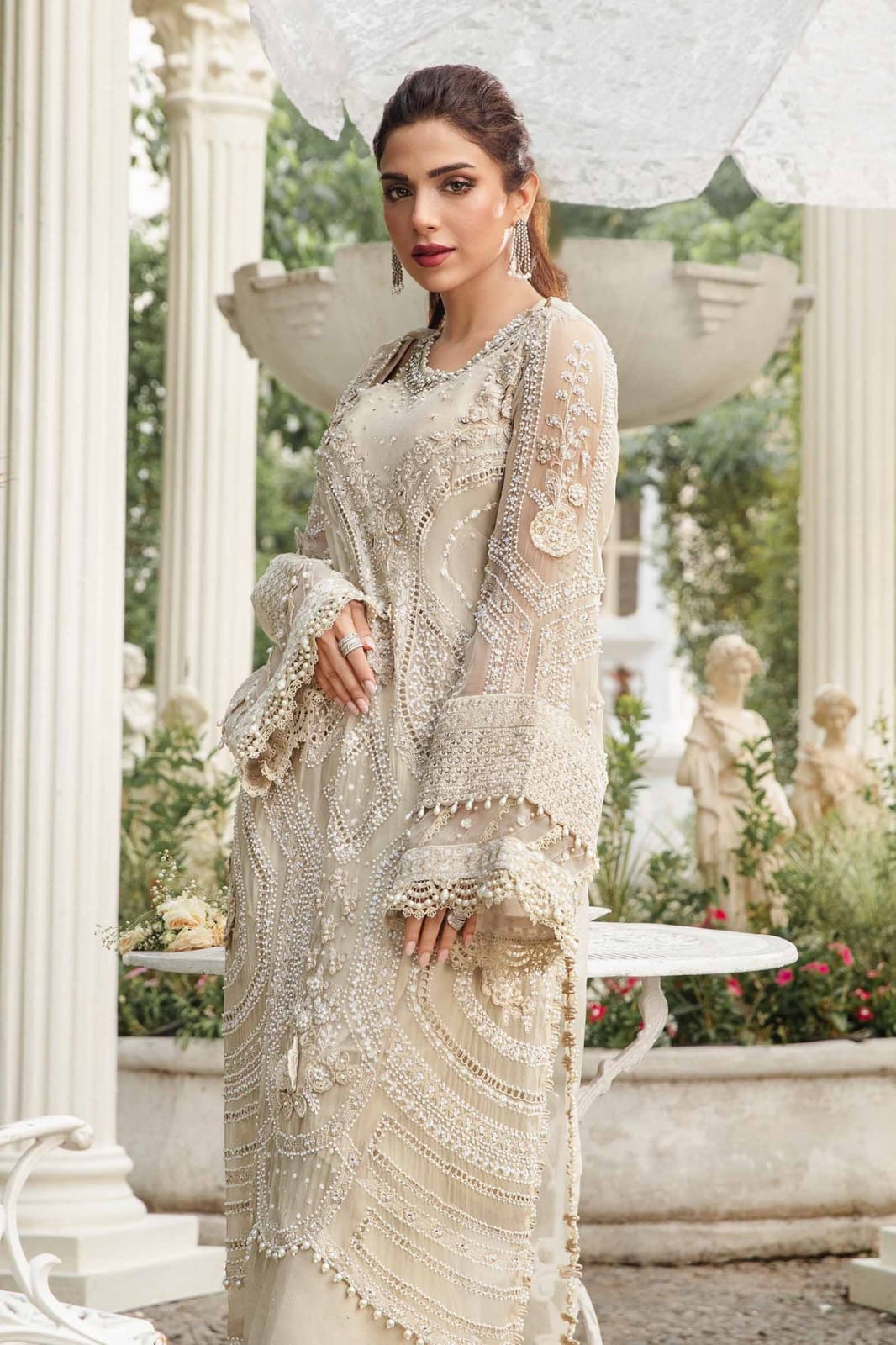 Formal Collection - Maria B - Unstitched - Chiffon