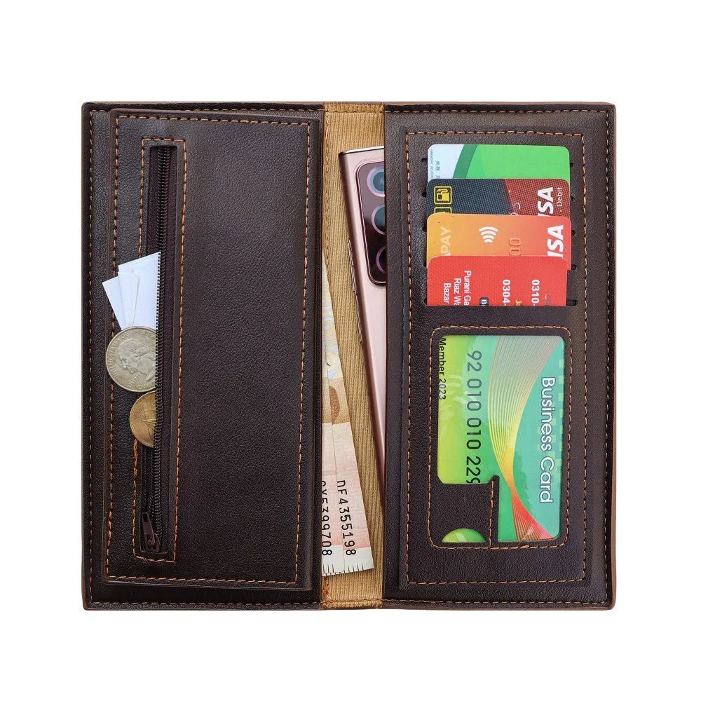 Balisi Long Wallet/Clutch in Synthetic Leather
