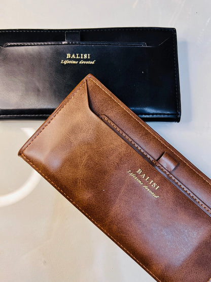 Balisi Long Wallet/Clutch in Synthetic Leather