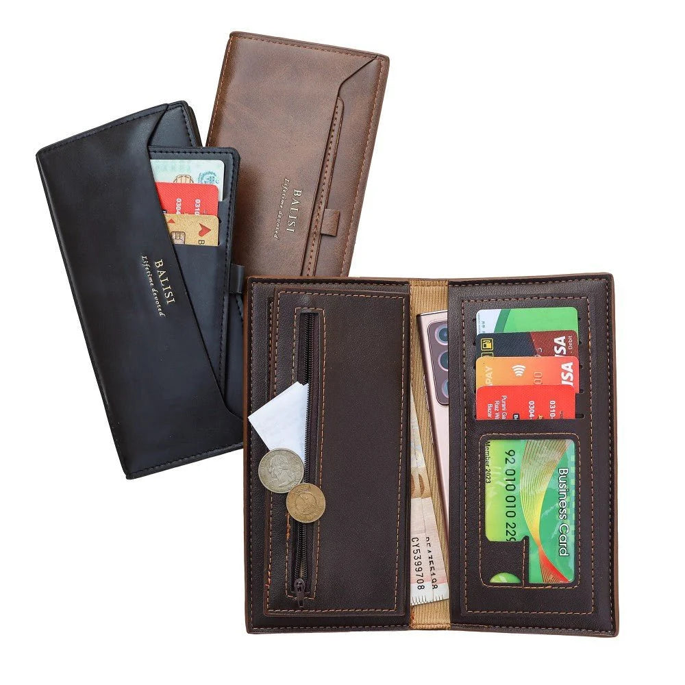 Balisi Long Wallet/Clutch in Synthetic Leather