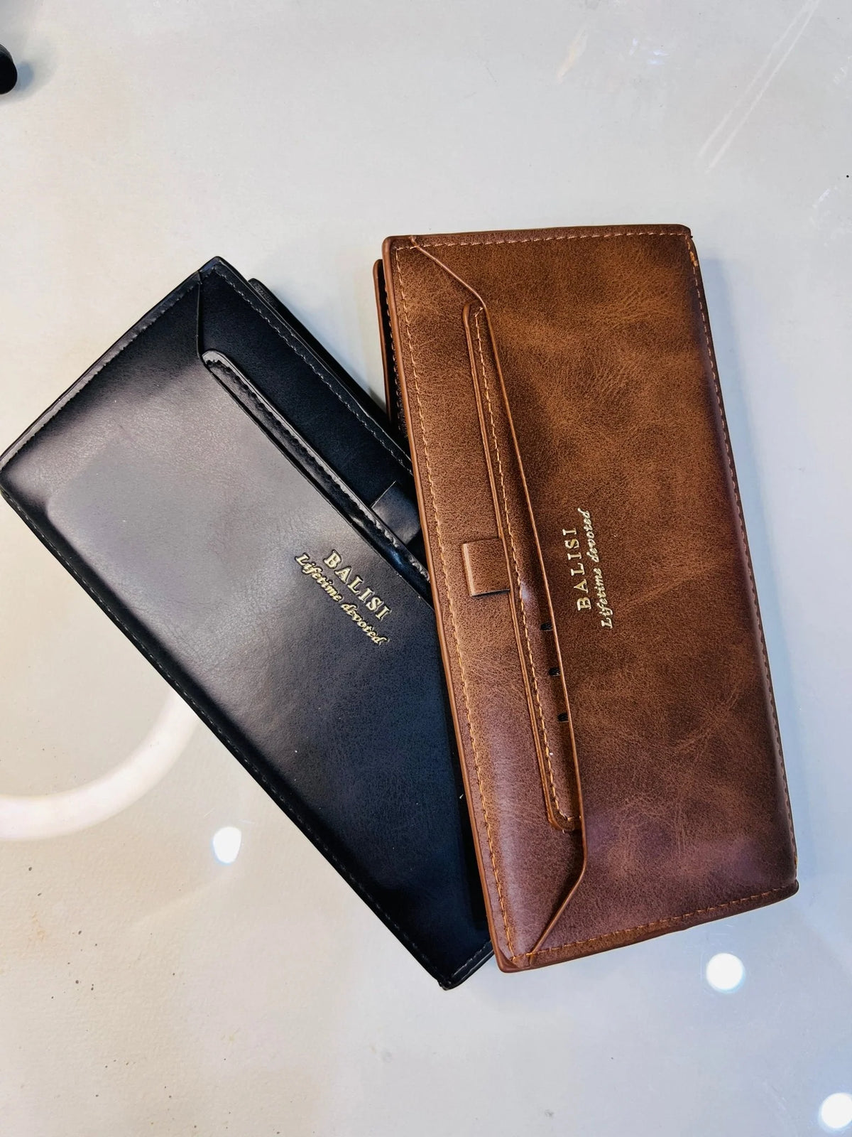 Balisi Long Wallet/Clutch in Synthetic Leather