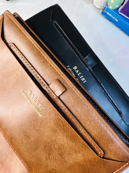 Balisi Long Wallet/Clutch in Synthetic Leather